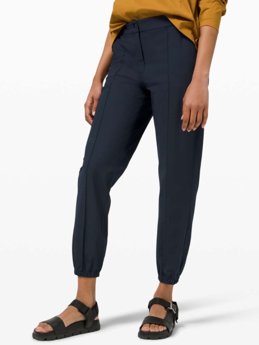 LULULEMON WARPSTREME HIGH-RISE 7/8 JOGGERS TRUE NAVY SIZE 32 NWT